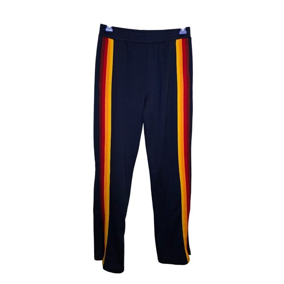 Retro Striped Nasty Gal Camp Collection Womens Lounge Pants M - Picture 1 of 5